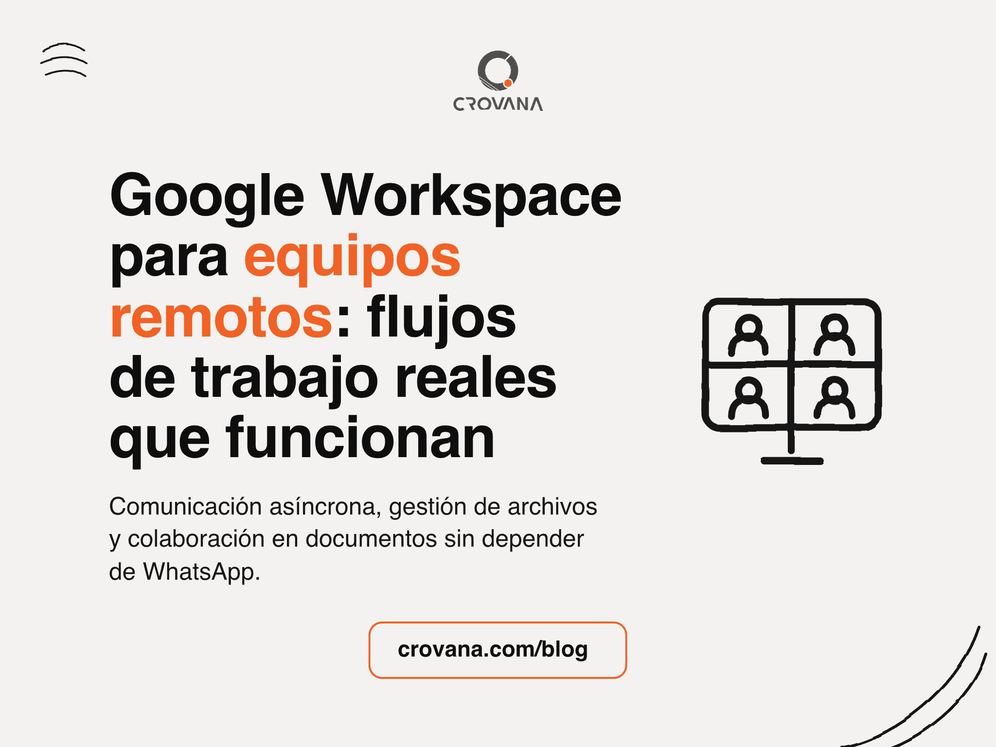 Google Workspace para equipos remotos