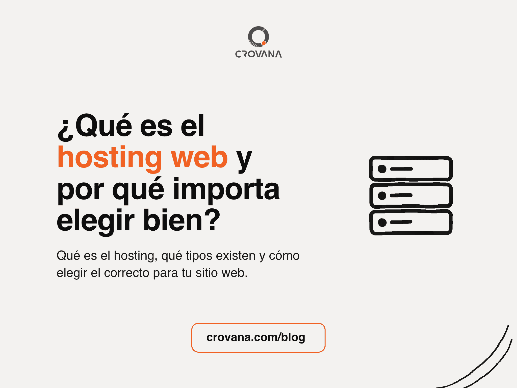 ¿Qué es el hosting web?