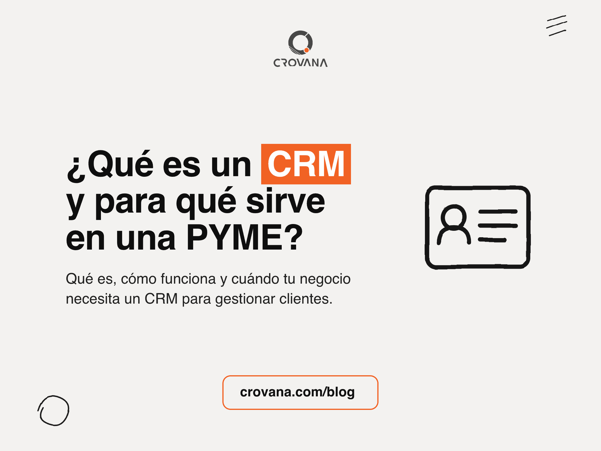 Qué es un CRM para PYMEs