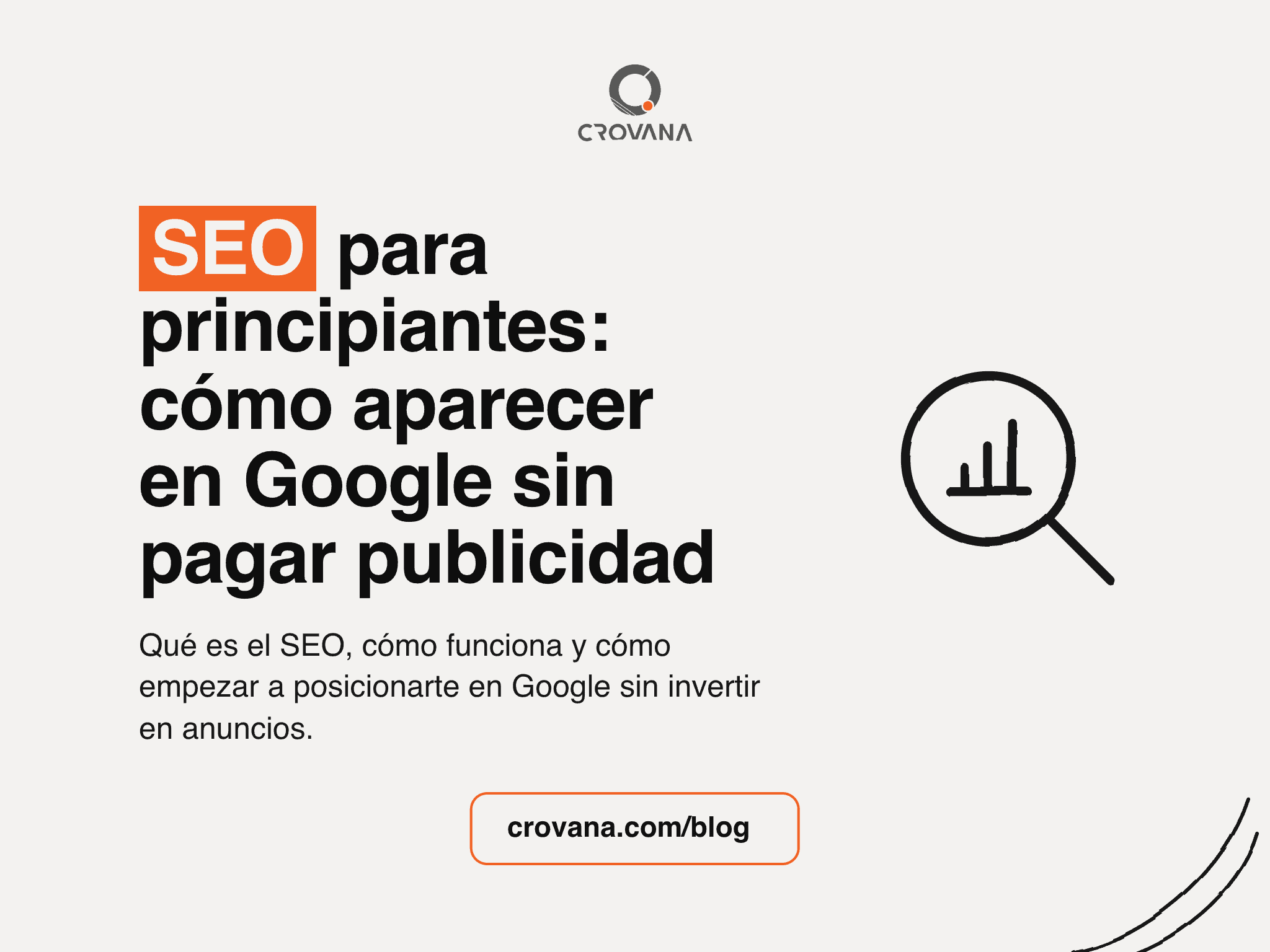 SEO para principiantes: cómo aparecer en Google sin pagar publicidad