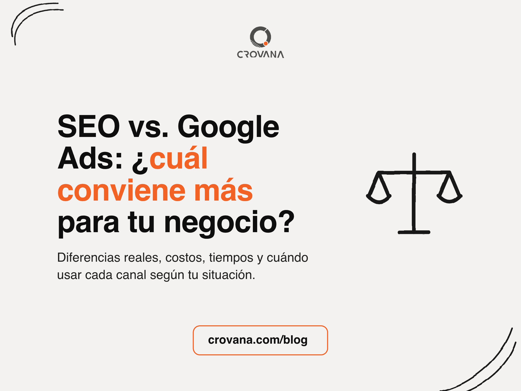 SEO vs Google Ads: cuál elegir para tu negocio